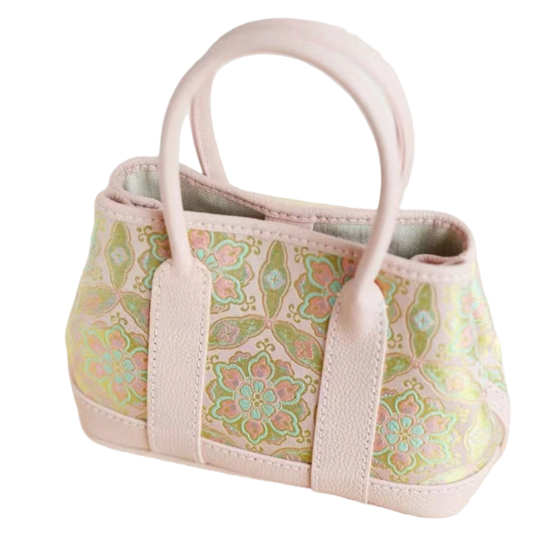Gardener Bag-Dunhuang Pink-Gilt Treasure Plate