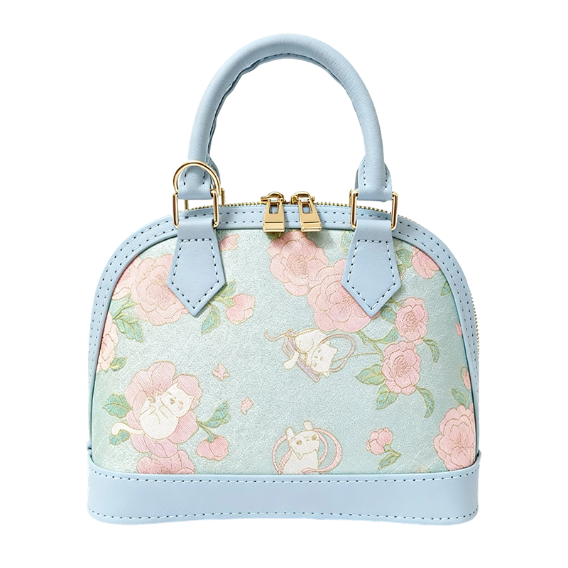 Cowrie bag-Camellia Kitty