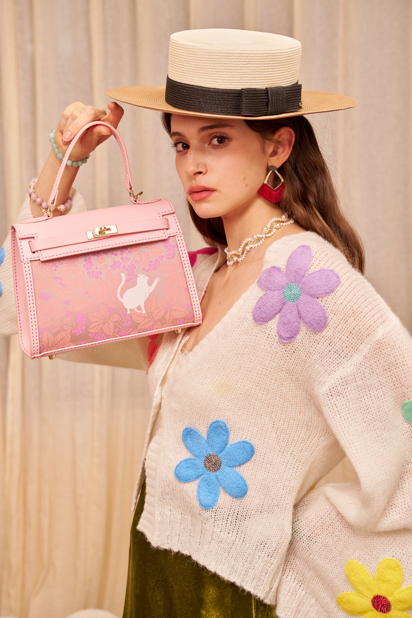 Handheld Bag-Cat Diary