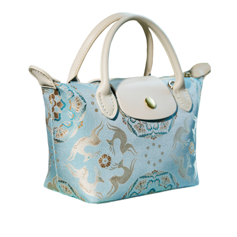 Le Pliage Tote - Precious Flower and Galloping Deer
