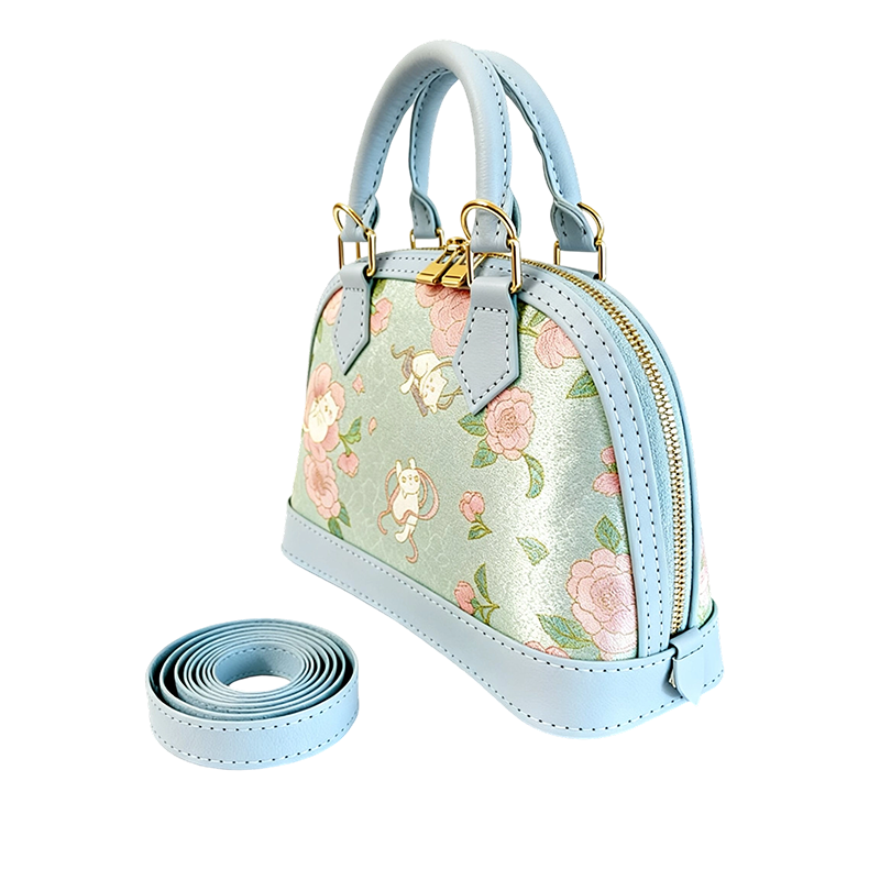 Cowrie bag-Camellia Kitty