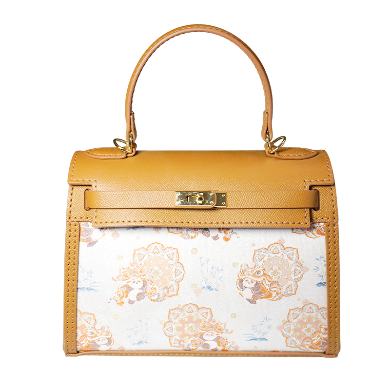 Saddle Bag-Panda Lion Dance