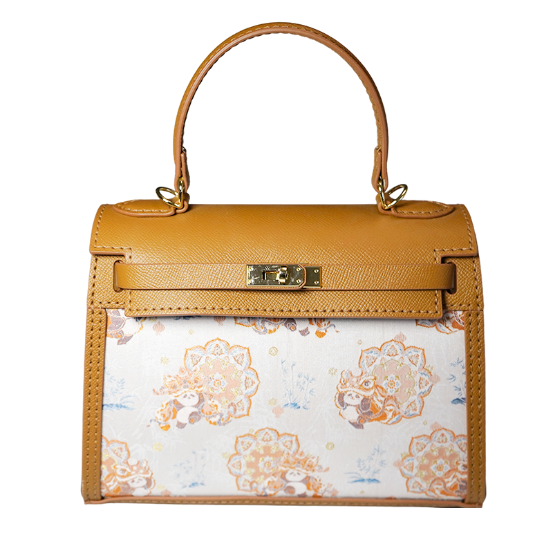 Saddle Bag-Panda Lion Dance