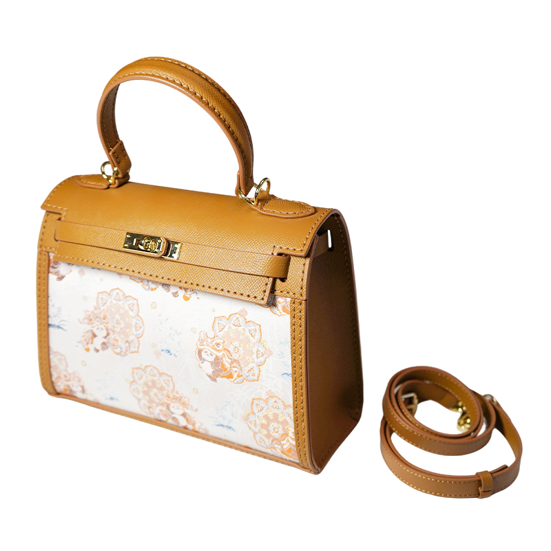 Saddle Bag-Panda Lion Dance