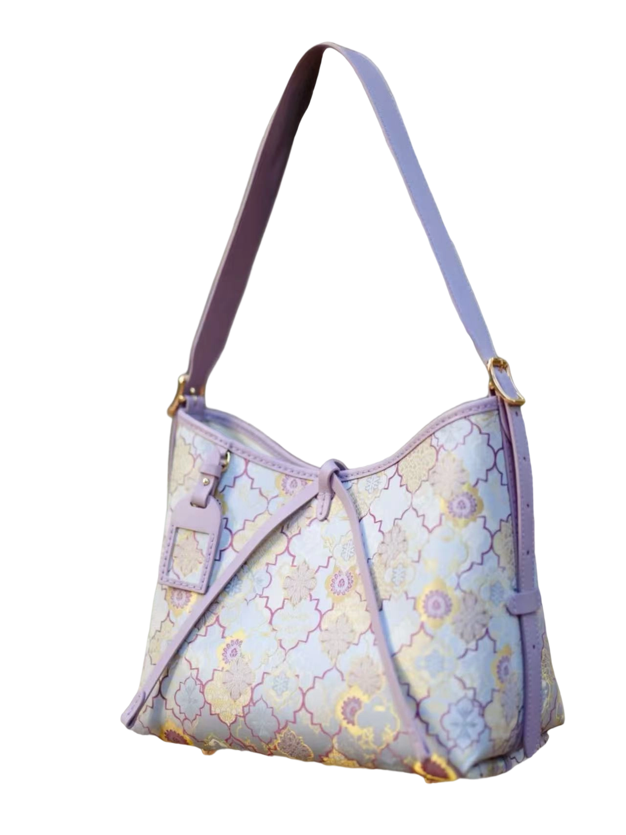 Dragon Braid Bag-Ice-Blue Window Paper-Cut
