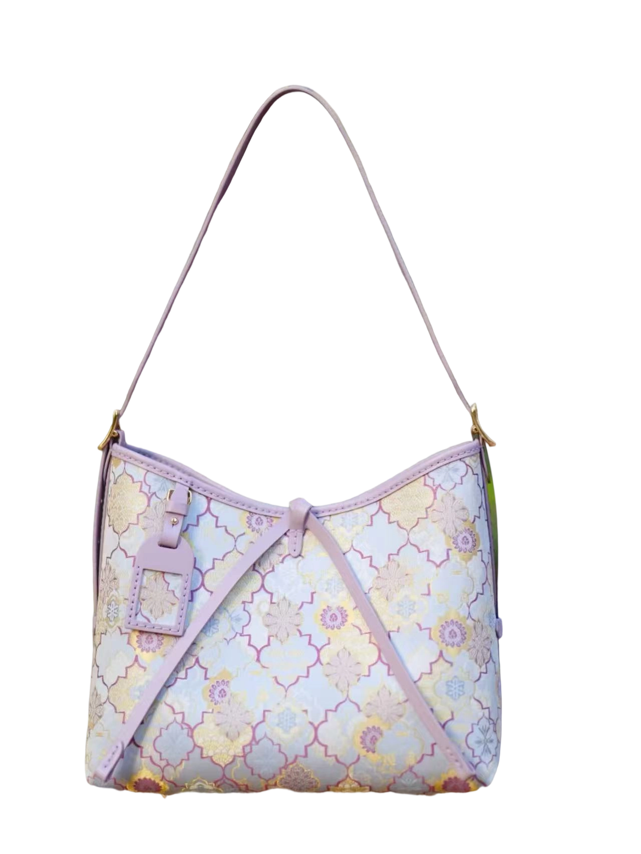 Dragon whisker bag-Ice-Blue Window Paper-Cut