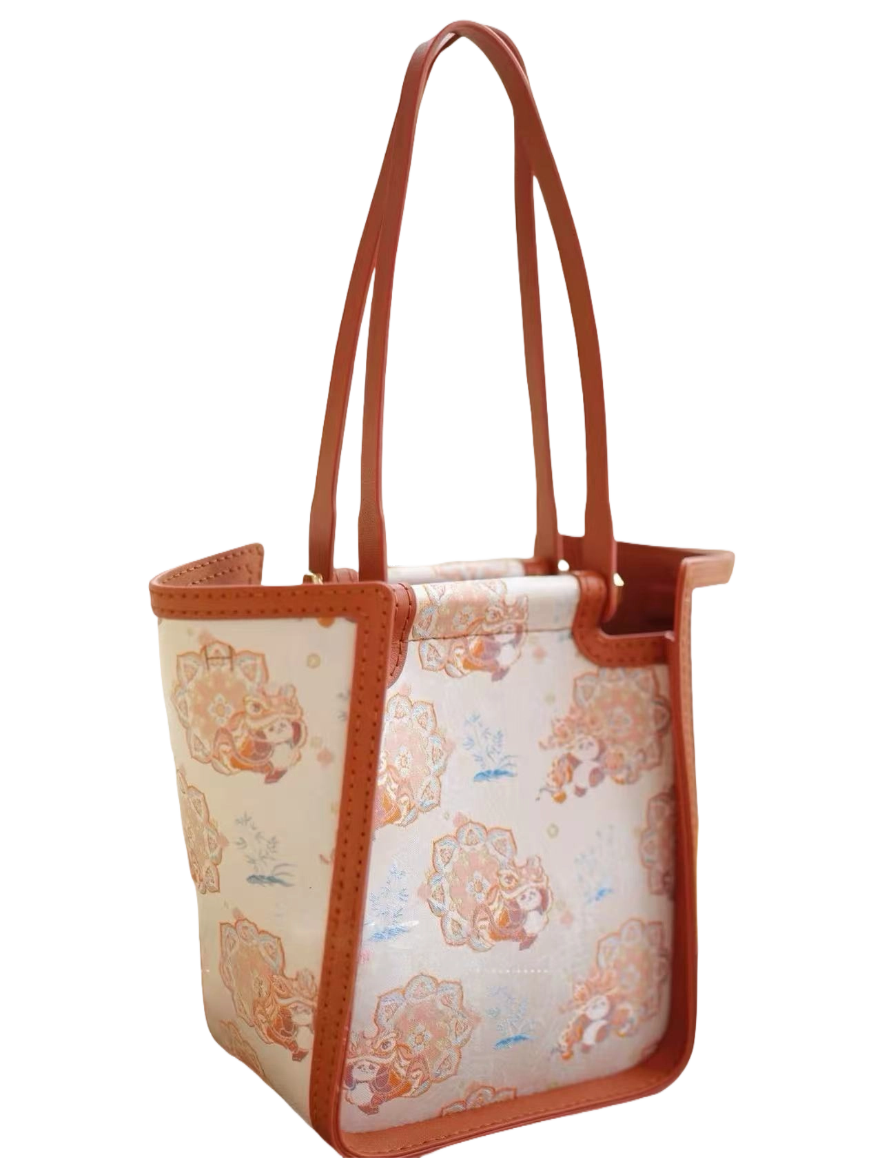 Tote bag-Panda Lion Dance