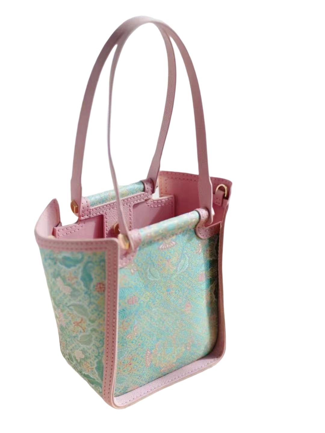 Tote bag-The Colorful Qilin Baoxiang Flower Motif