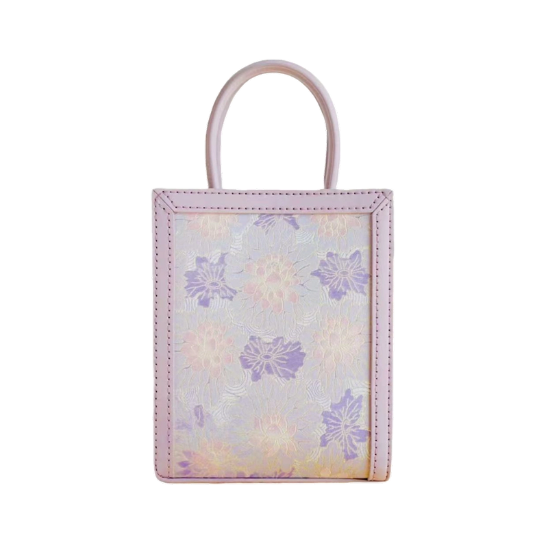 Music Scores Bag-Curved Water Ripple Pattern