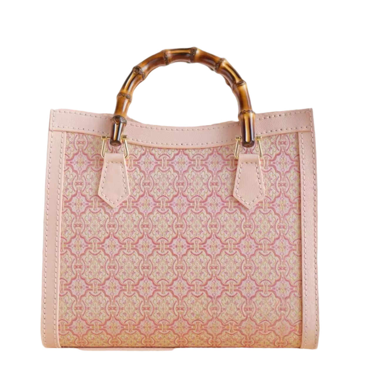 Tote Bag -Pink Victory Pattern