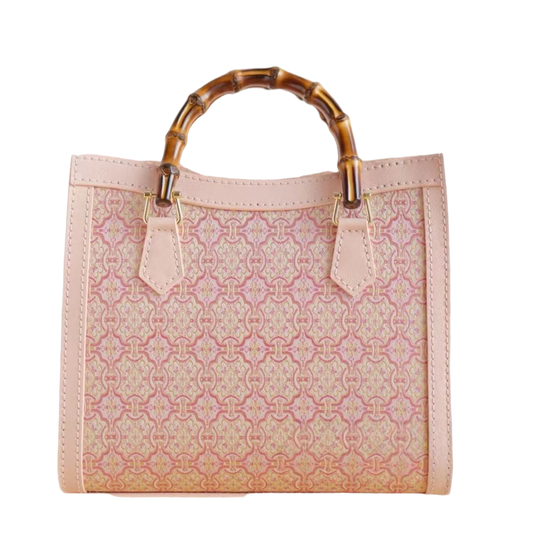 Tote Bag -Pink Victory Pattern