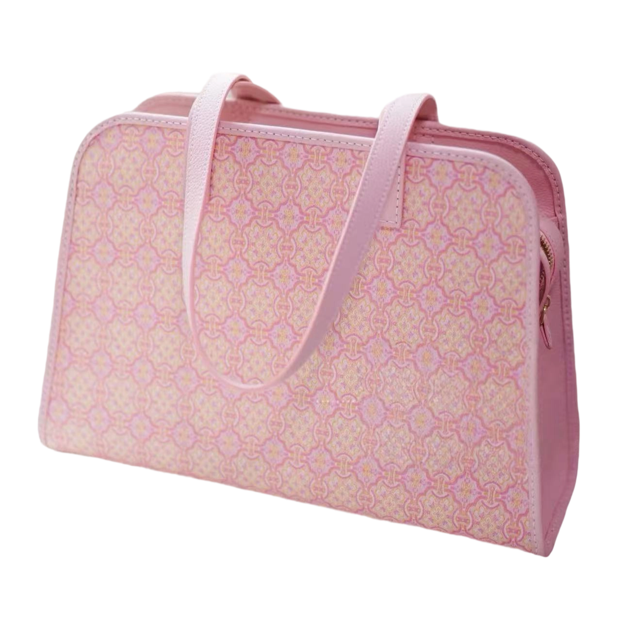 Large Milk Box Bag-Pink Victory Pattern