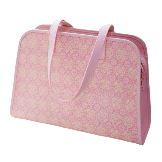 Large Milk Box Bag-Pink Victory Pattern