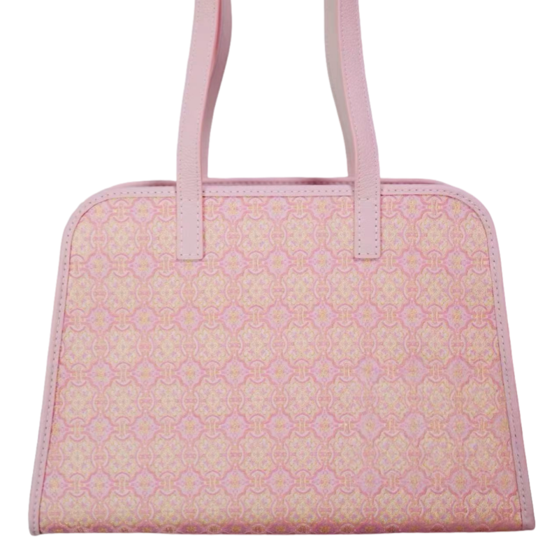 Large Milk Box Bag-Pink Victory Pattern