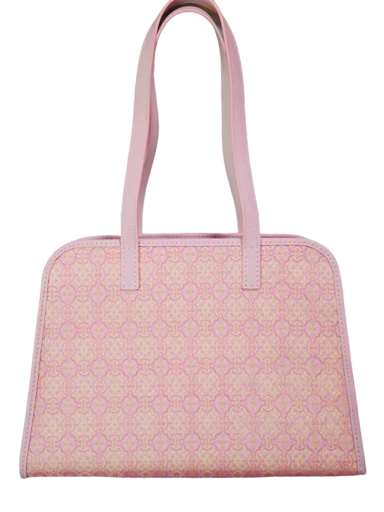Large Milk Box Bag-Pink Victory Pattern