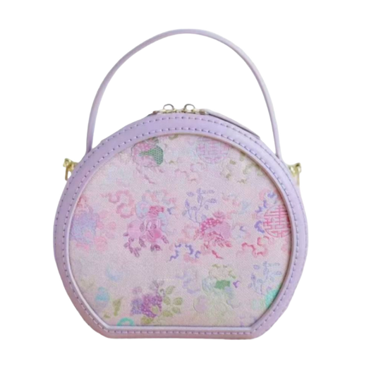 Round cake Bag-Ancient Coin and Three Plenties Motif