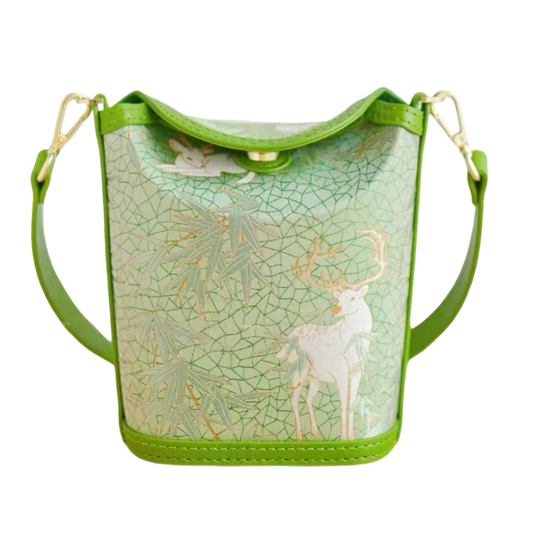 Fries Box Bag-Harmony of Deer & Bamboo