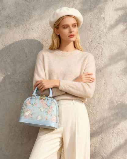 Cowrie bag-Camellia Kitty