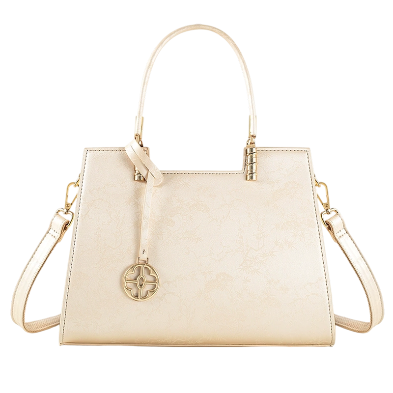 Handheld Bag-Jacquard embroidery