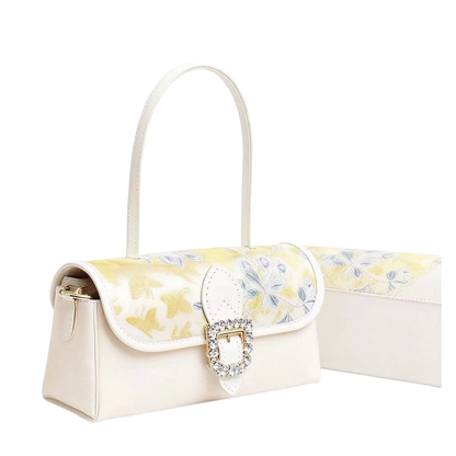 Baguette bag- Flowering Peach Butterfly