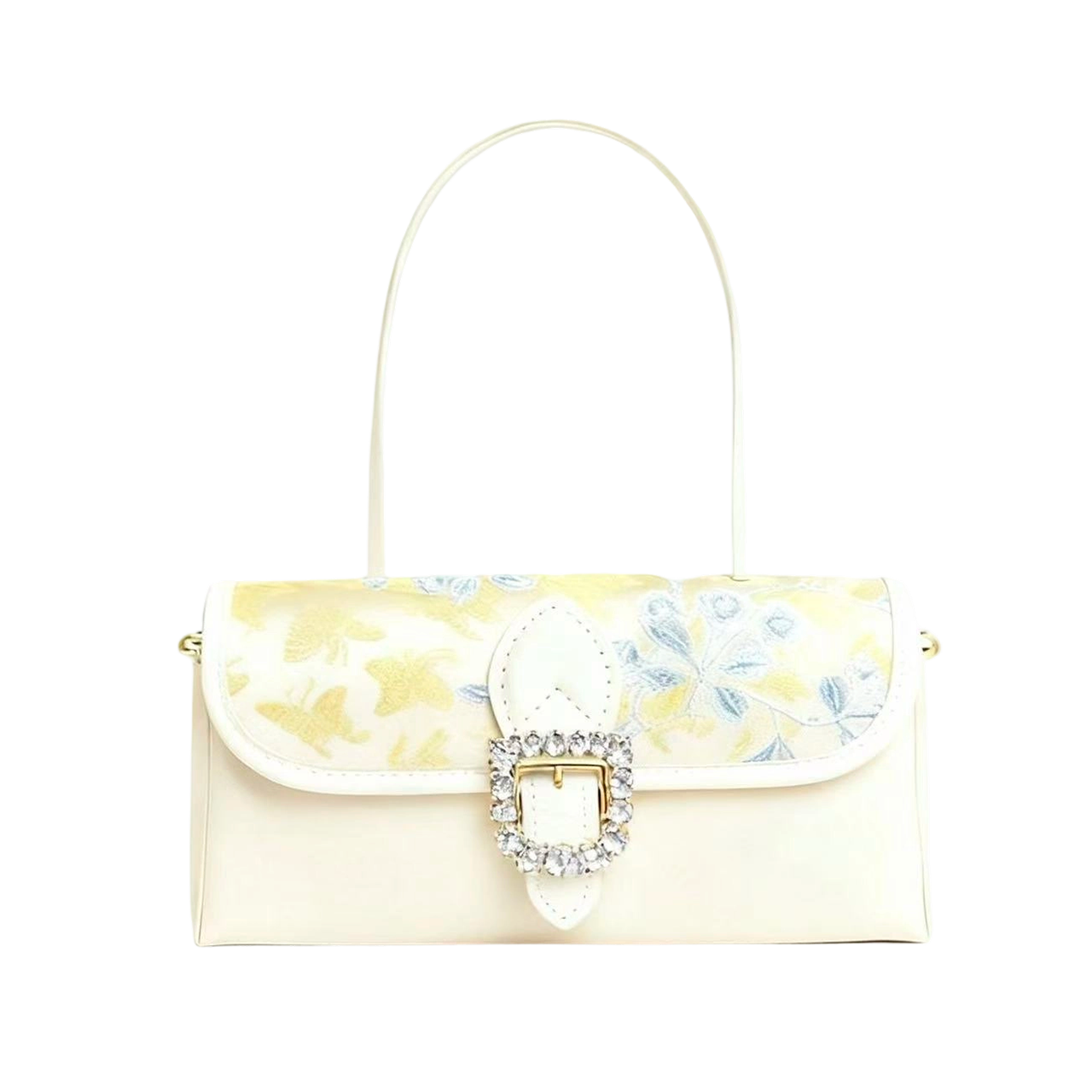 Baguette bag- Flowering Peach Butterfly