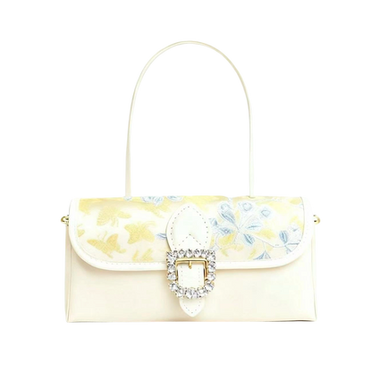 Baguette bag- Flowering Peach Butterfly