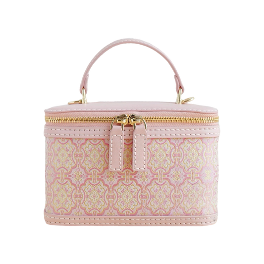 Box Bag -Pink Victory Pattern