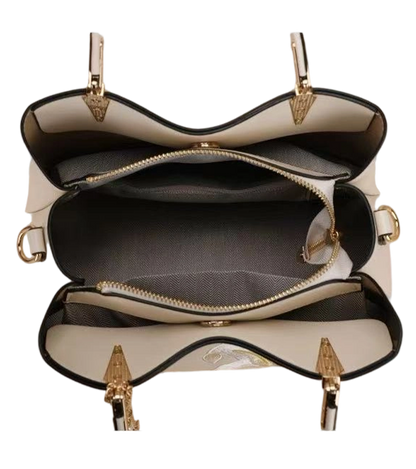 Handheld Bag-Embroidered Fragrant Lily