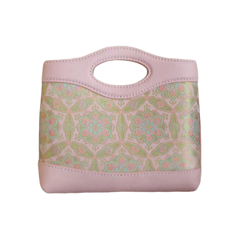 حقيبة مغلفة - طبق كنز مطلي بالذهب