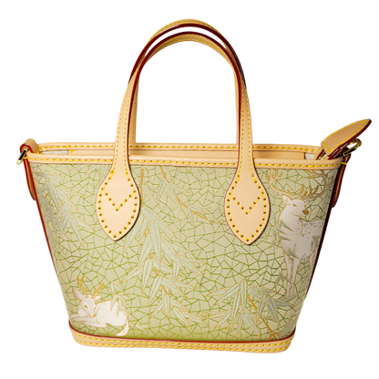 Tote Bag-Harmony of Deer & Bamboo