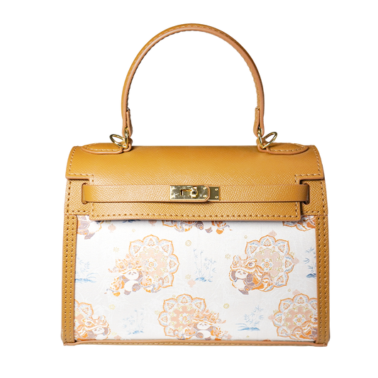 Saddle Bag-Panda Lion Dance