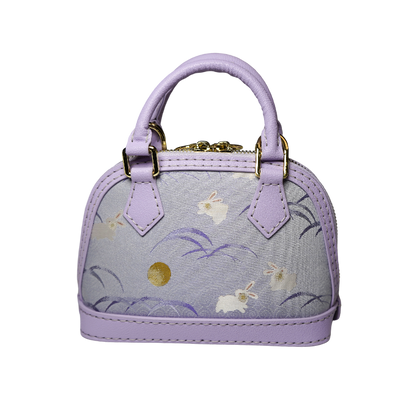 Shell bag-Purple Rabbit Rising in the East