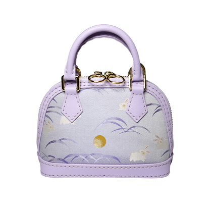Shell bag-Purple Rabbit Rising in the East