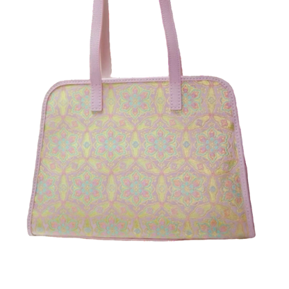 حقيبة حليب كبيرة - طبق كنز مطلي بالذهب الوردي من دونهوانغ