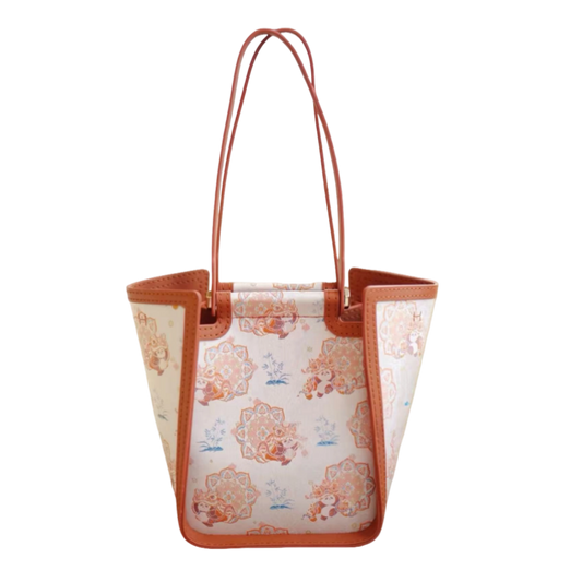 Tote bag-Panda Lion Dance