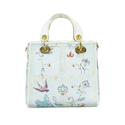 Princess Bag-Garden Swallows Song Brocade