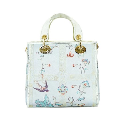 Princess Bag-Garden Swallows Song Brocade